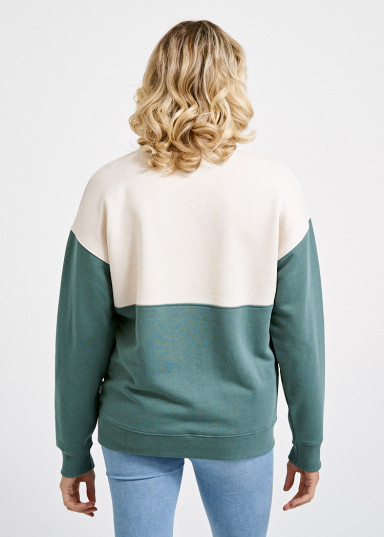 secondary image SWEATER COLOR BLOCK FEMME