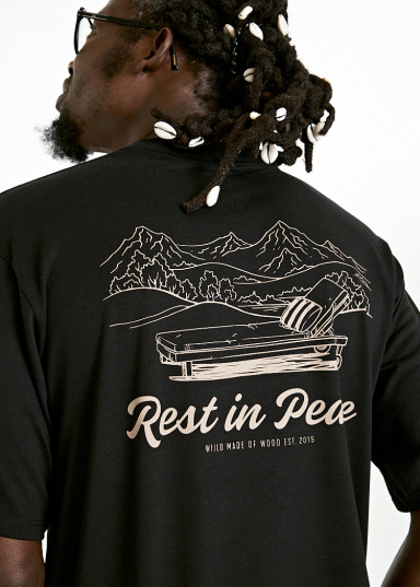 secondary image WOODSHIRT JAMES REST IN PEACE HOMME