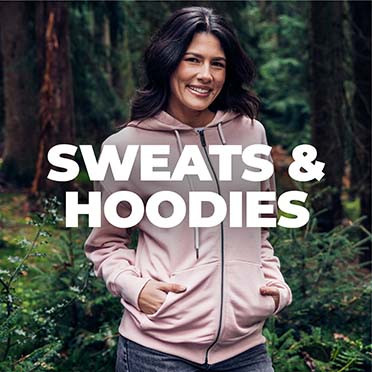 Nachhaltige Sweatshirts und Hoodies für Damen - umweltfreundlich aus Holz gefertigt